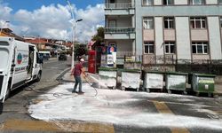 Sokaklar tertemiz kalsın diye ekipler sahada