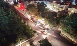 Arifiye Atatürk Caddesi’nde asfalt mesaisi