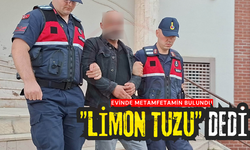Evinde metamfetamin bulundu, "limon tuzu" dedi