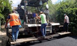 Sapanca’da yollar asfaltla yeni yüzüne kavuşuyor