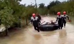 Mahsur kalan 4 kişi böyle kurtarıldı