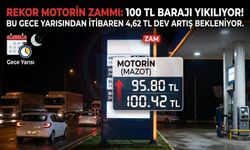 Motorine bir zam daha: 100 TL'nin üstüne çıkacak!