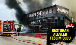 Restoran alevlere teslim oldu!