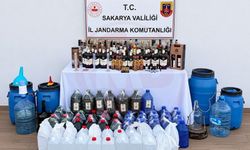 Karasu'da sahte alkol operasyonu