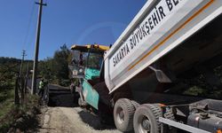 Büyükşehir, Sapanca’da seri asfalt çalışmalarına başladı