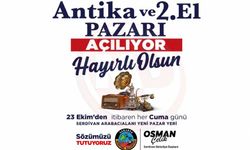 Serdivan’da Antika ve 2. El Pazarı Cuma günü kuruluyor