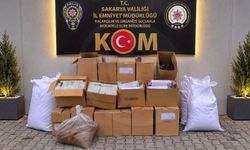 Sakarya'da binlerce makaron ele geçirildi