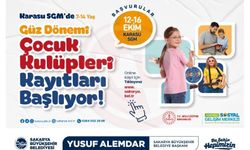 Karasu’da çocukların güz dönemi atölyeleri için kayıt zamanı