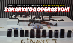 Sipariş götüren kuryeyi silahla ağır yaralamışlardı: Sakarya'da operasyon!
