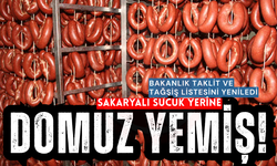 Sakaryalı sucuk diye domuz yemiş!