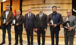 SATSO meclis üyeleri son mecliste plaketle onurlandırıldı
