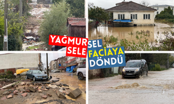 Yağmur sele, sel faciaya döndü