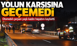 Otomobil çarpan yaşlı kadın hayatını kaybetti