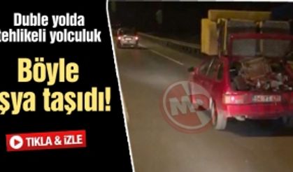 Duble yolda tehlikeli yolculuk