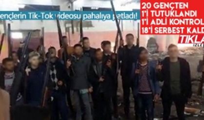 Gençlerin Tik-Tok videosu pahalıya patladı!