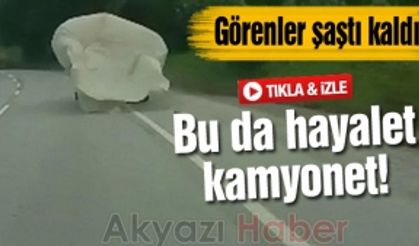 Bu da hayalet kamyonet!