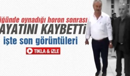 Düğünde oynadığı horon sonrası hayatını kaybetti