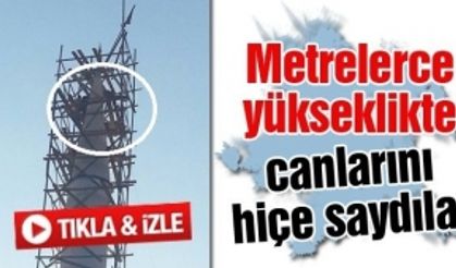 İşçiler yürekleri ağızlara getirdi