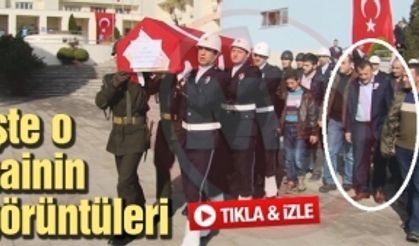 İşte o hainin görüntüleri