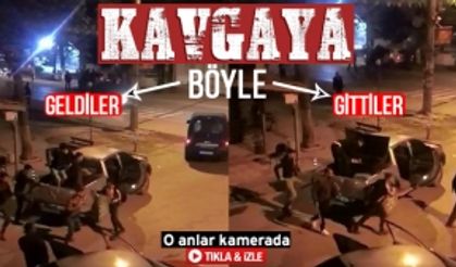 Kavgaya böyle gittiler!