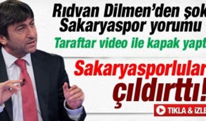 Rıdvan Dilmen Sakaryasporluları çıldırttı!