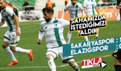 Sakaryaspor maç özeti