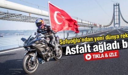 Sofuoğlu'ndan yeni dünya rekoru