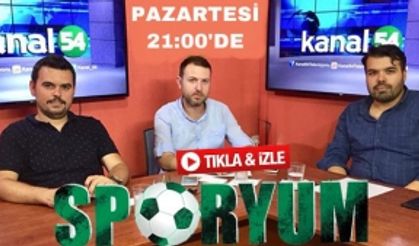 Sakaryaspor gündemi Sporyum’da