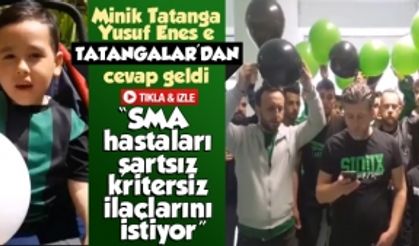 Minik Yusuf’un çağrısına Tatangalar’dan cevap geldi