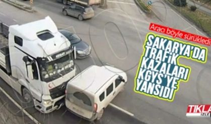 Sakarya’da trafik kazaları KGYS’ye yansıdı