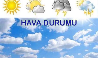 Sakarya'da bugün hava durumu nasıl olacak?