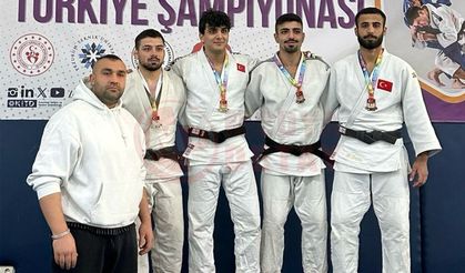 Büyükşehir’in judocusu Erzurum’da podyuma çıktı