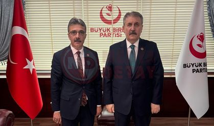 Başkan Dinç Genel Başkan  Destici’yi ziyaret etti