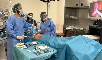 İlk kapalı kasık fıtığı ameliyatı gerçekleştirildi