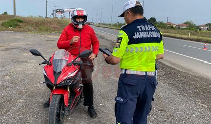 195 motosiklete işlem yapıldı