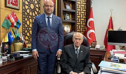 Başkan Alkaş Ankara'da Bahçeli ile görüştü