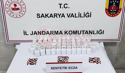 2 bin 700 adet sentetik uyuşturucu hap ele geçirildi