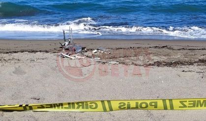 Halk plajında İHA alarmı!