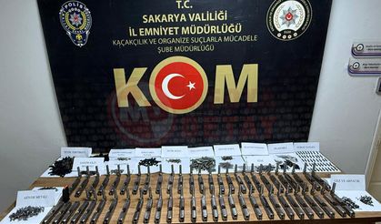 Hendek’te silah kaçakçılığı operasyonu!