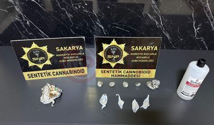 Sakarya’da uyuşturucu operasyonu