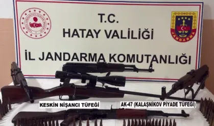 25 ilde silah operasyonu!