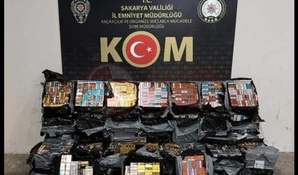 Hendek’te dev kaçakçılık operasyonu!