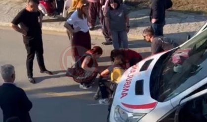 5 yaşındaki çocuğa otomobil çarptı!