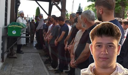 Derede boğulan genç son yolcuğuna uğurlandı