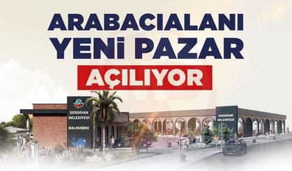 Arabacıalanı yeni pazar yeri hizmete açılıyor
