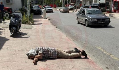 Alkollü şahıs ekiplere "Ben meftayım" diyerek direndi