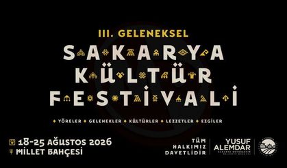 Sakarya’nın Kültür Festivali başlıyor