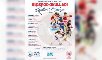 Kış spor okullarında kayıtlar başlıyor