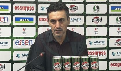 Teknik Direktör Bozkurt: "Hem gelişip hem de kazanmamız gerekiyor"