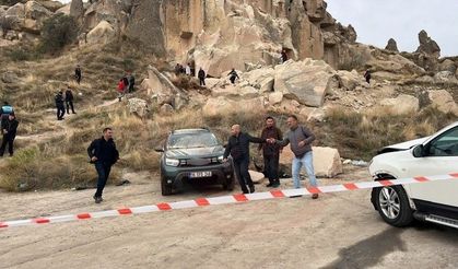 Kapadokya'da peribacası yıkıldı: Ölü ve yaralılar var